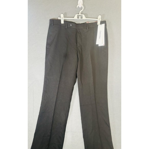Calvin Klein Other - Calvin Klein Jerome Dress Pants Mens 36x30 Black Slim Stretch Work
